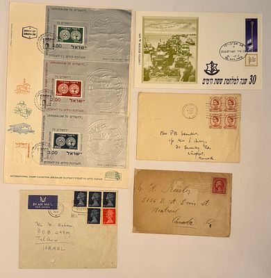 A fascinating mixed lot of philatelic covers and postal history items spanning three 