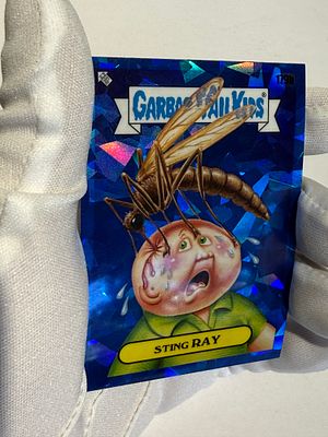 Topps Garbage Pail Kids "Sapphire Edition" card – "Bill Ding, " card No. 176b (Topps Chrome 