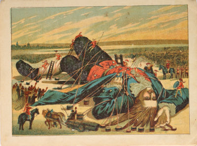 Гулливер у карликов. М.: Издание Товарищества Сытина, 1917. 3-18 с.: ил. (хромолитографии) 