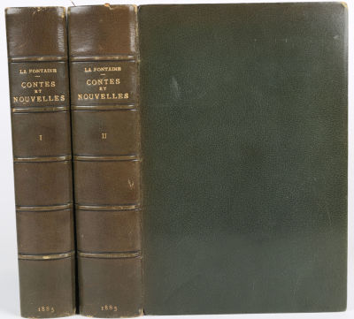 [Переплеты мастерской А. Шнель] Contes et nouvelles en vers par Jean de La Fontaine / Les 