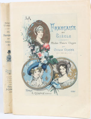 [Библиофильское очень красивое издание]. [Юзанн, О. Француженка века. Моды, нравы, обычаи. На 