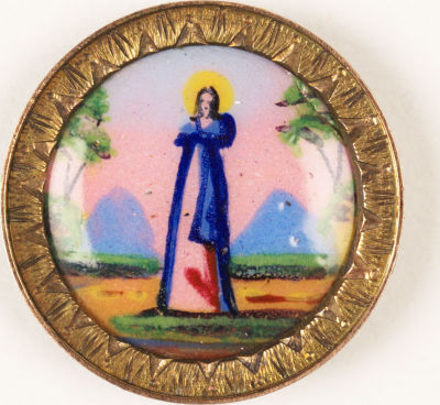 Центральный медальон знака ордена Святой Анны 1-й степени Российская империя (?) Вторая 