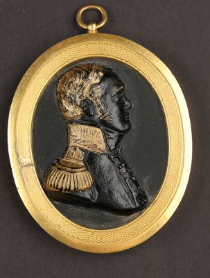 Медальон с портретом Императора Александра I Медальер Леонард Пош Санкт-Петербург 