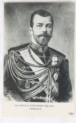 [Романовы]. Император Николай II. Европейский конфликт в 1914 г. [Le conflit europeen en 1914. 