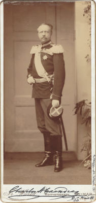 [Автограф Карла Александра Саксен-Веймар-Эйзенахского] Великий герцог Карл Александр 