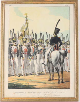 Белоусов Лев Александрович (1806–1854). 
Адъютант и знамённые ряды Лейб-гвардии Измайловского 