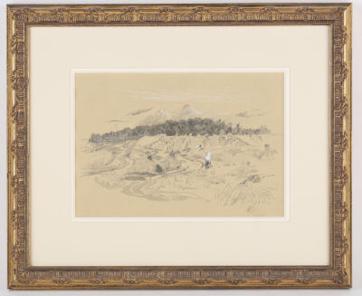 Лагода-Шишкина Ольга Антоновна (1850–1881).
Сенокос. Лист № 22 из альбома 22 рисунка. 1878–1879 