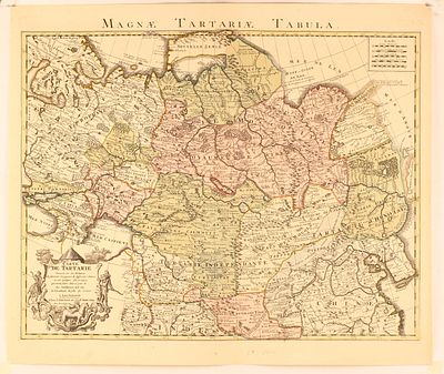 [1740-е гг.]. Карта Тартарии, оставленная по сообщениям многочисленных путешественников из 