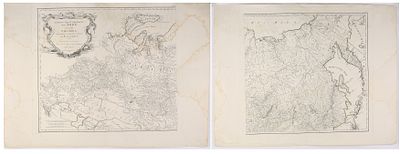 [1787 г. Из 2-х листов. Размер: 138 х 76 см] [Сибирь и часть Тартарии, Азиатская часть России: 