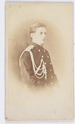 Великий Князь Владимир Александрович в адъютантском мундире. Визит-портрет. Российская Империя. 