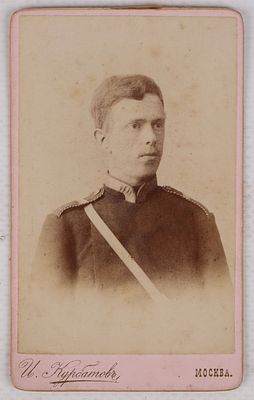 Унтер-офицер 4-го гренадерского Несвижского генерал-фельдмаршала князя Барклая-де-Толли полка. 