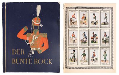 Каталог немецкой униформы XIX века. [Der Bunte Rock. Eine Sammlung Deutschen Uniformen das ХIХ 