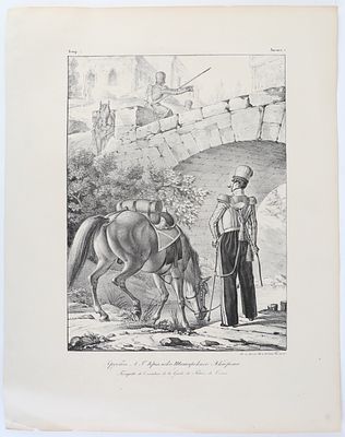 Белоусов Лев Александрович (1806–1854). Трубач Лейб-Гвардии Крымско-Татарского Эскадрона. Санкт- 