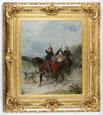 Джеймс Александр Уокер (Walker James Alexander) (1831–1898). Дневной дозор. Париж. 1880-е гг. 