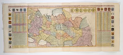 [Шателен Анри. 1720-е гг.] Генеральная карта владений царя и императора Московского в Европе и 
