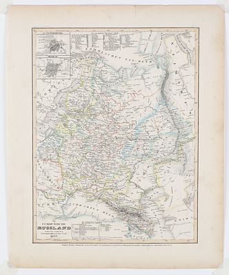 [1849 г.] Европейская Россия: вместе с азиатскими провинциями по эту сторону Урала 