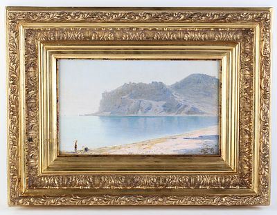 Юнге (Толстая) Екатерина Фёдоровна (1843—1913). Крым. Бухта в Коктебеле. Конец XIX – начало XX 