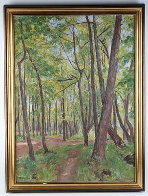 Львов Петр Иванович (1882–1944). Петергоф. Нижний парк. 1931 г. Холст, масло. Размер холста: 83 