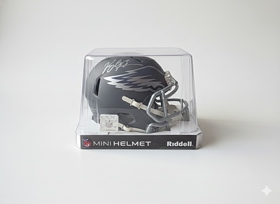 פוטבול אמריקאי - מיני קסדה NFL חתומה על ידי ג'ייסון קלסי(Jason Kelce) שחקן פוטבול אמריקני 