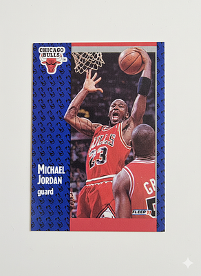 NBA כדורסל - מייקל גורדן 1991 חברת Fleer . NBA כדורסל - מייקל גורדן 1991 חברת Fleer