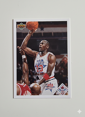 NBA כדורסל - מייקל גורדן 1991 חברת Upper Deck . NBA כדורסל - מייקל גורדן 1991 חברת Upper Deck