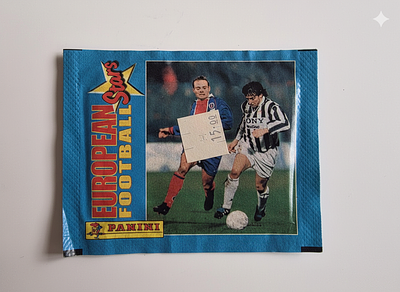 כדורגל - מעטפת וינטאג סגורה של כוכבי אירופה שנת 1997 
אופציה שליפה ל כל הכוכבים הגדולים , זידאן 