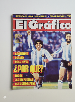 מגזין מיוחד שייצא בארגנטינה ב1987 עם מארדונה ונבחרת ארגנטינה בשער . מגזין מיוחד שייצא בארגנטינה 