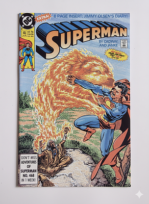 קומיקס סופרמן DC 1990