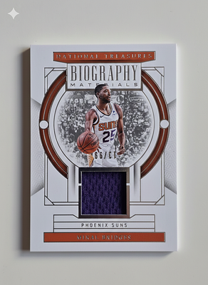 כדורסל NBA - מייקל בריגס פאץ נלבש קלף עבה של פניני 2023/24