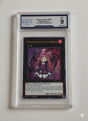 יוגיהו - YU GI OH שנת 2022 Ghost Socut מהדורה ראשונה מדורג 9 על ידי חברת EAS