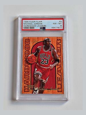 NBA כדורסל - מייקל גורדן האגדה שנת 1995 חברת פלייר מדורג 8 חברת PSA . NBA כדורסל - מייקל גורדן 