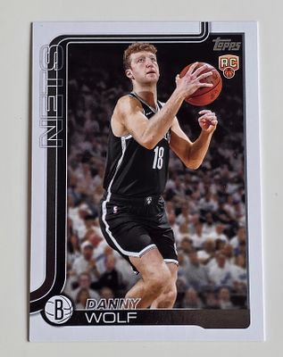 כדורסל NBA - דני וולף הישראלי קלף רוקי במדי הNESTS . כדורסל NBA - דני וולף הישראלי קלף רוקי במדי 
