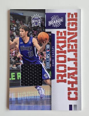 כדורסל NBA - עומרי כספי במדי הKINGS פאץ נלבש משנת 2010 הוצאת פניני . כדורסל NBA - עומרי כספי 