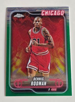כדורסל NBA - דניס רודמן סדרת הכרום היוקרתית של TOPPS . כדורסל NBA - דניס רודמן סדרת הכרום 