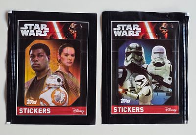 מלחמת הכוכבים - שתי מעטפות סגורות STAR WARS הוצאת TOPPS . מלחמת הכוכבים - שתי מעטפות סגורות STAR 