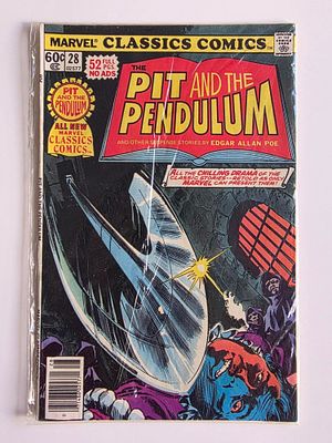 מארוול קומיקס - THE PIT AND THE PENDULUM שנת 1977