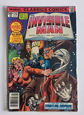 מארוול קומיקס - THE INVISIBLE MAN שנת 1977