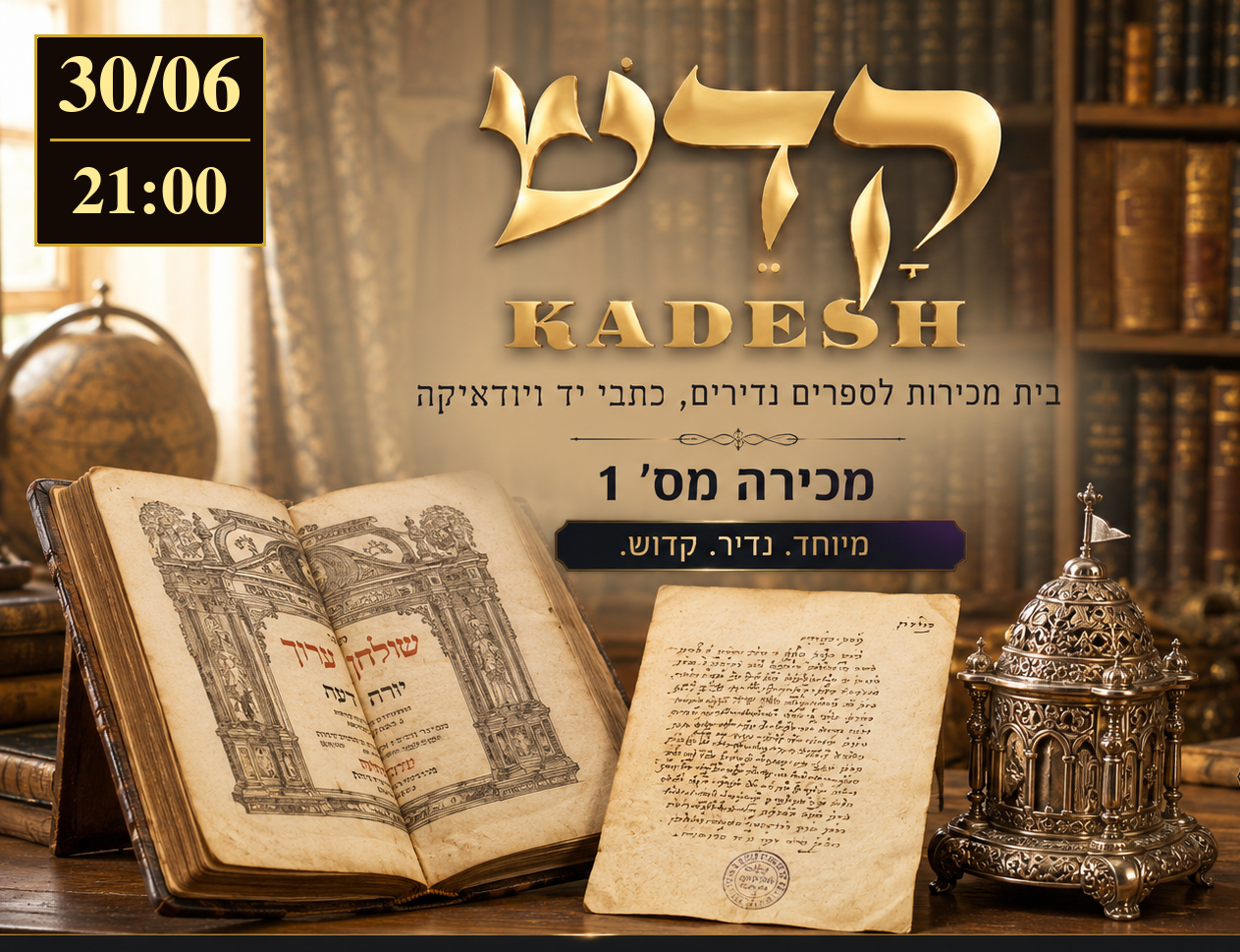 KADESH | Auction 1