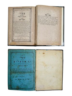 ספר משלי, לוט 2 ספרים - פירושים על משלי. לייפציג תרי"ט - תרכ"ה 1859/1865 
1. ספר משלי עם פרוש 