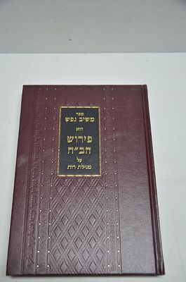 ספר משיב נפש הוא פירוש הב"ח על מגילת רות
הגאון הרב יואל סירקיס
ניסן תשס"ה