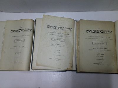 תולדות תנאים ואמוראים
ג' כרכים. מסודר ע"פ סדר א"ב עם באורים והגהות וגרסאות שונות 
בשלושה חלקים 