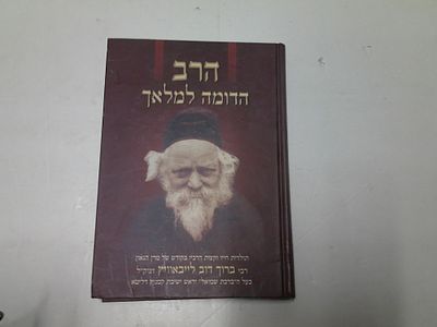 הרב הדומה למלאך. תולדות חייו וקצות דרכיו בקודש של מרן הגאון 
ר' ברוך דוב לייבאוויץ זצוק"ל, בעל 