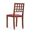 SIX FRENCH OAK DINING CHAIRS ATTRIBUTED TO VICTOR COURTRAY C 1940. Six French oak dining chairs Image - 6