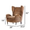 LARGE SCALE UPHOLSTERED ITALIAN LOUNGE CHAIR IN THE MANNER OF GIO PONTI C 1950. Large scale Image - 1