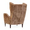 LARGE SCALE UPHOLSTERED ITALIAN LOUNGE CHAIR IN THE MANNER OF GIO PONTI C 1950. Large scale Image - 5