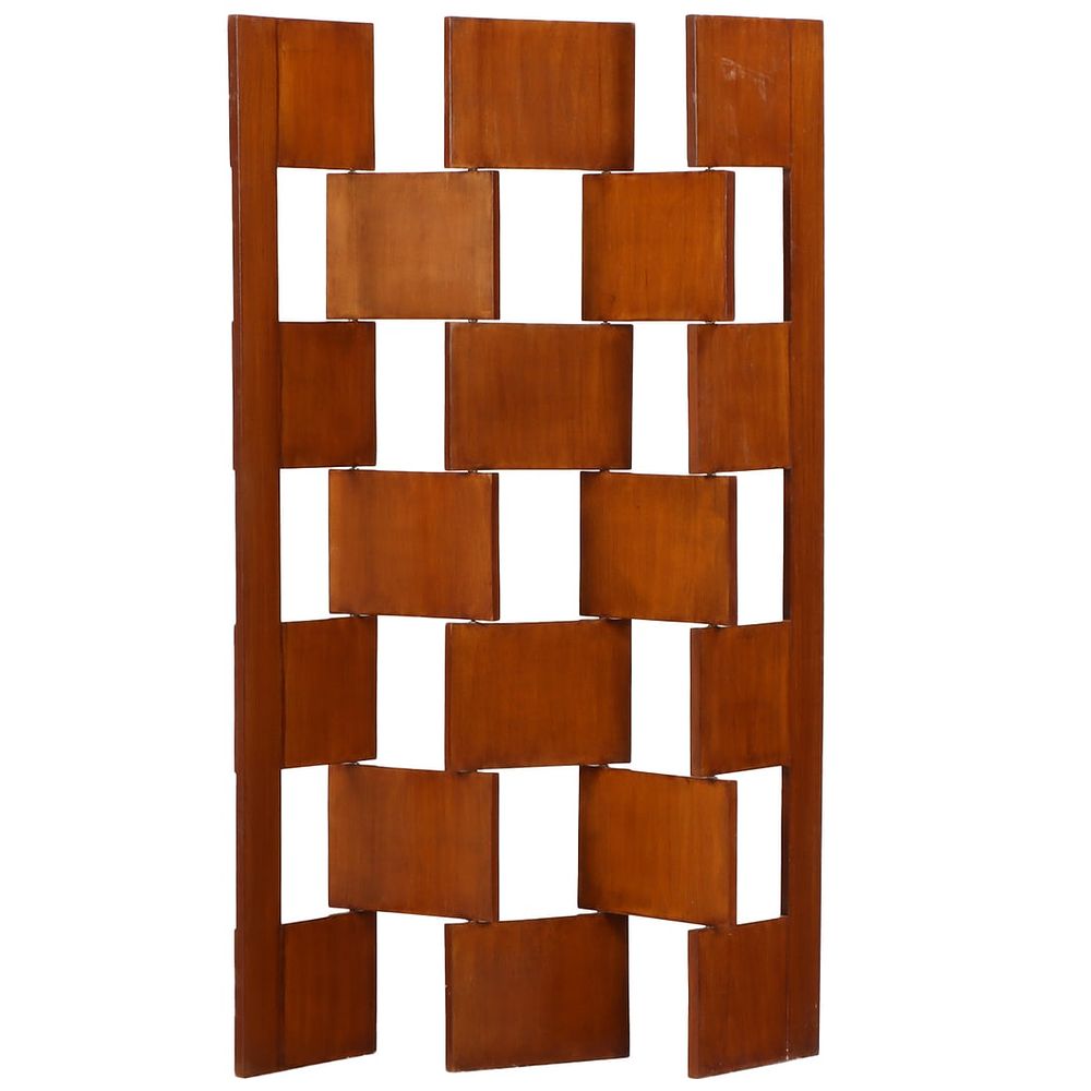 ADJUSTABLE MAHOGANY ROOM DIVIDER IN THE MANNER OF EILEEN GREY. Adjustable mahogany room divider 