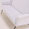 ITALIAN UPHOLSTERED SOFA BY GIGI RADICE C 1950 WITH RECENT FABRIC. Italian upholsterd sofa by Image - 4