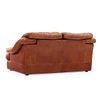 FRENCH LEATHER SETTEE BY ROCHE BOBOIS. French leather settee by Roche Bobois. Ht: 32" Wd: 65" Image - 6