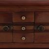 TWO PART FRENCH MAHOGANY SIDEBOARD IN THE MANNER OF CHARLES DUDOUYT C 1940. Two part French Image - 3