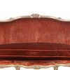 LOUIS XV STYLE PAINTED AND CARVED FRENCH SOFA C 1900. THE FINELY CARVED FRAME HAVING SUNFLOWERS IN. Image - 3